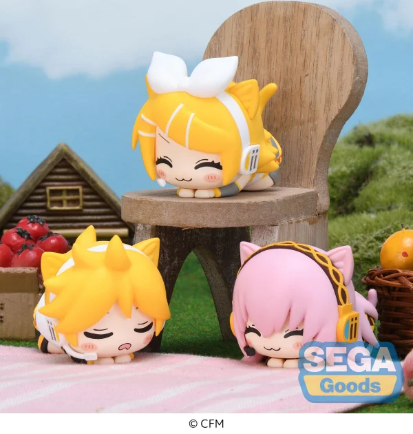 SEGA Ohiruneko "Hatsune Miku Series" Mini Figure "Kagamine Rin ・ Kagamine Len ・ Megurine Luka" (EX) - Hatsune Miku