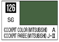 Mr. Color 126 - Cockpit Color (Semi-Gloss/Aircraft) 1