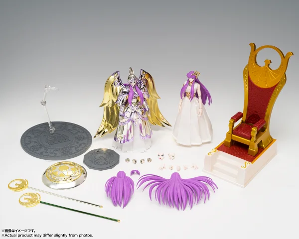 GODDESS ATHENA & SAORI KIDO "SAINT SEIYA", Bandai Spirits SAINT CLOTH MYTH EX