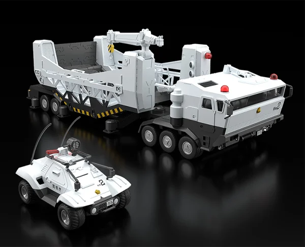 GOOD SMILE COMPANY MODEROID Type 98 Special Command Vehicle &amp; Type 99 Special Labor Carrier(re-run) - Mobile Police Patlabor