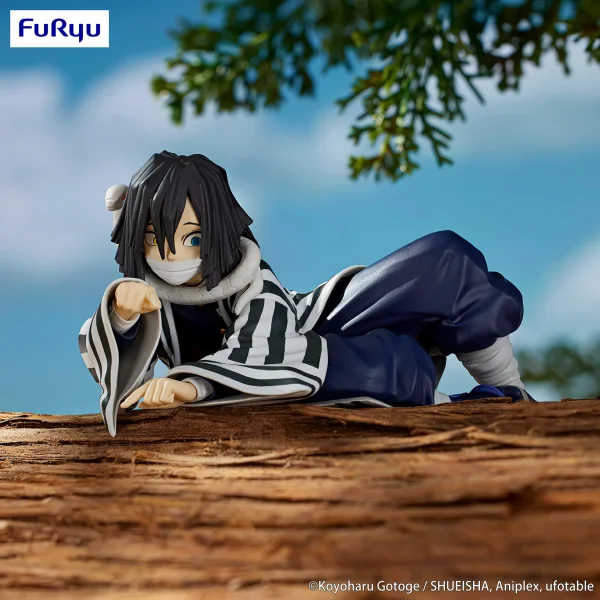 FuRyu Demon Slayer: Kimetsu no Yaiba　Noodle Stopper Figure -Iguro Obanai- - Demon Slayer: Kimetsu no Yaiba