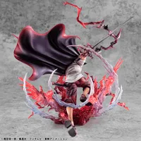 MegaHouse Portrait.Of.Pirates ONE PIECE “SA-MAXIMUM” Leader of Red Hair Pirates Red-Haired Shanks Kamusari - ONE PIECE - photo 11