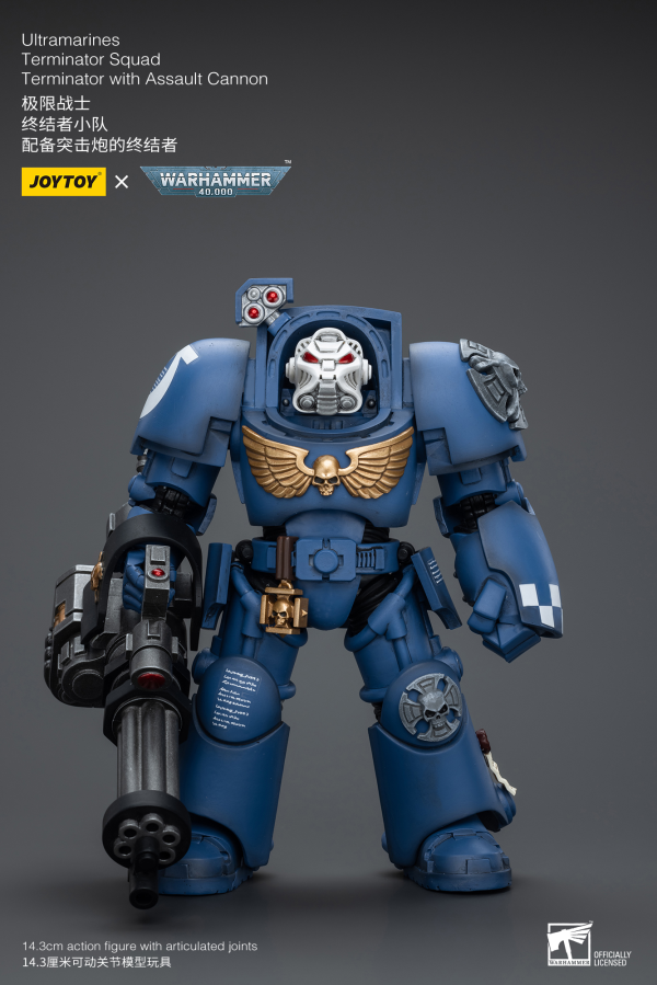 Ultramarines Terminator Squad Terminator with Assault Cannon
