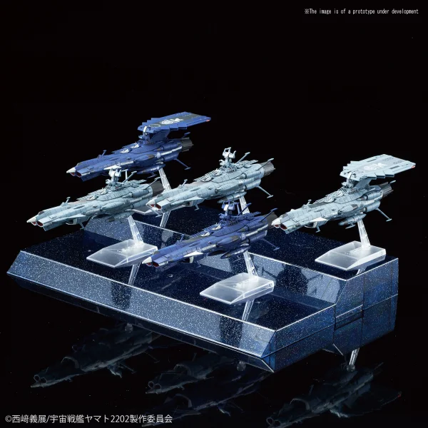BANDAI HOBBY Star Blazers - MECHA COLLECTION U.N.C.F. A-class SET - Space Battleship Yamato