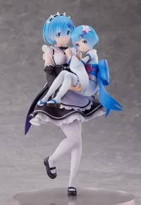 SEGA Re:ZERO -Starting Life in Another World- Figure Rem & Childhood Rem - Re:ZERO -Starting Life in Another World- - photo 12