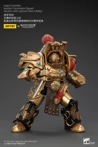 JOYTOY Legio Custodes Aquilon Terminator Squad Aquilon with Lastrum Storm Bolter - Warhammer 40K - photo 8