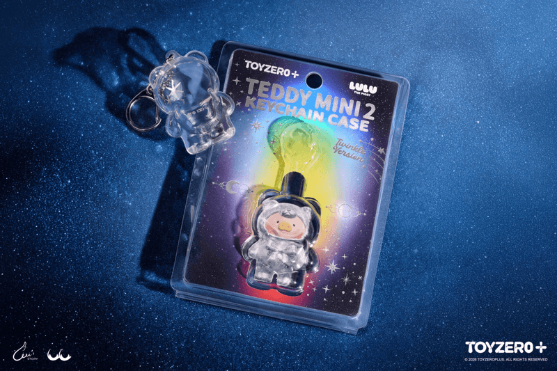 LuLu the Piggy-Teddy Mini 2 Keychain Case