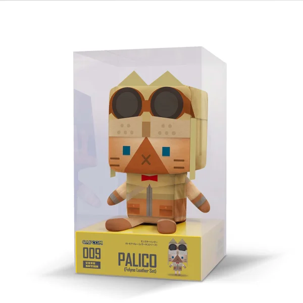 CAPCOM VOXENATION Plush Capcom40th Palico(Felyne Leather Set) / Monster Hunter - Monster Hunter