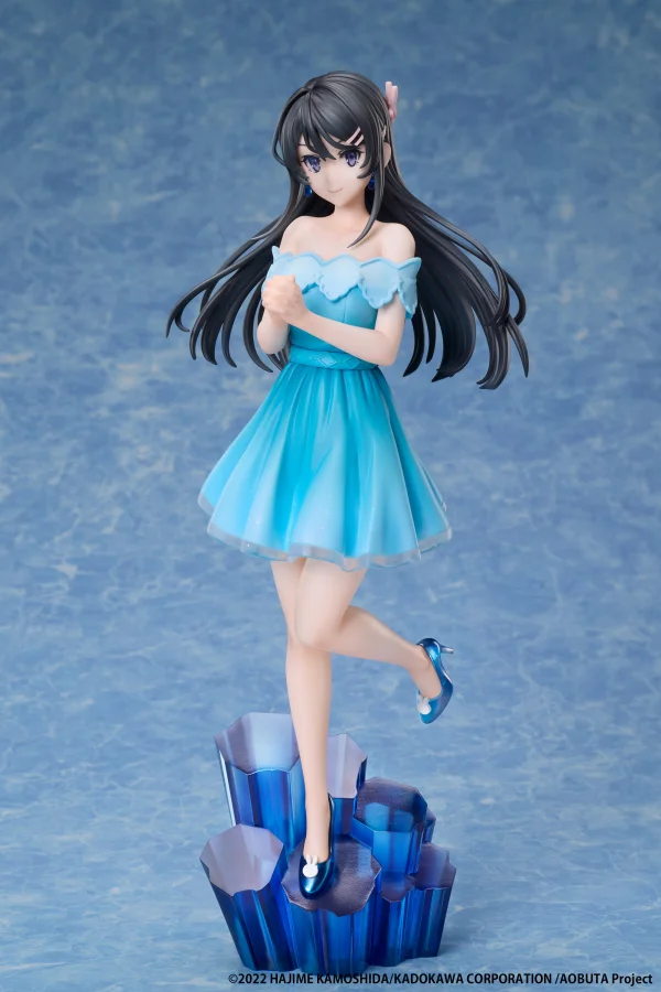 elcoco Rascal Does Not Dream of a Knapsack Kid Mai Sakurajima Jewel Princess 1/7 Scale Figure - Rascal Does Not Dream of Bunny Girl Senpai