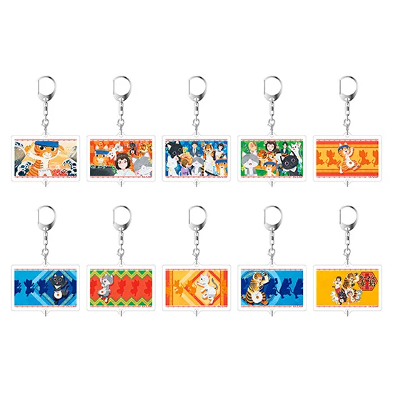 Ramen Akaneko Connecting Acrylic Keychain (1pc / 10pc per box)