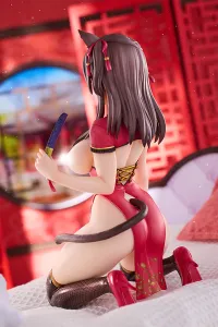 Pink-Cat Kuroneko - China dress cat - photo 5