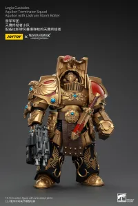 JOYTOY Legio Custodes Aquilon Terminator Squad Aquilon with Lastrum Storm Bolter - Warhammer 40K - photo 4