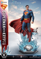 Real Elite Masterline Superman (2025 Film) Superman with Krypto Bonus Version 50