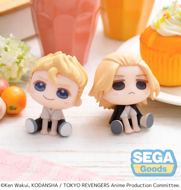 SEGA QyuruMe "Tokyo Revengers" Mini Figure "Takemichi Hanagaki & Manjiro Sano" (EX) - Tokyo Revengers