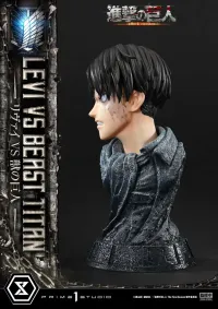Prime 1 Studio Ultimate Premium Masterline  TV animation Attack On Titan  Levi versus Beast Titan - Attack on Titan - photo 7