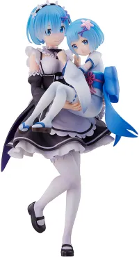SEGA Re:ZERO -Starting Life in Another World- Figure Rem & Childhood Rem - Re:ZERO -Starting Life in Another World- - photo 11