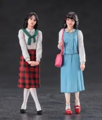 Hasegawa [FC08] 1:24 80's GIRLS FIGURE (Two kits in the box) - Scale Kits - photo 2