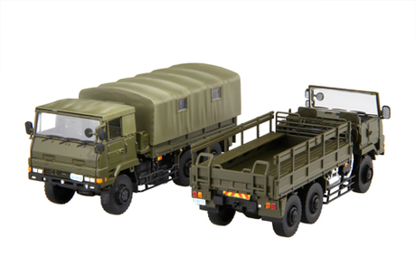[Mi-22] 1/72 JGSDF 3 1/2t Truck (Set of 2)