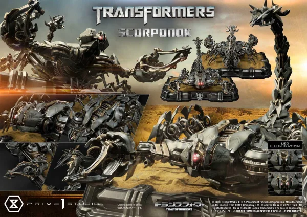 Prime 1 Studio Museum Masterline Transformers (Film) Scorponok - Transformers