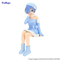 Re:ZERO -Starting Life in Another World-　Noodle Stopper Figure -Rem Snow Princess Pearl Color ver.- 7
