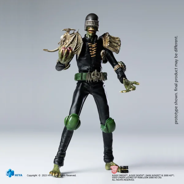 HIYA TOYS Exquisite Super Series JUDGE DREDD Judge Death Action Figure - Live Action Movies/TV