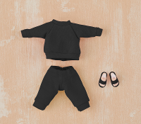 Nendoroid Doll Outfit Set: Sweatshirt and Sweatpants (Black) 4