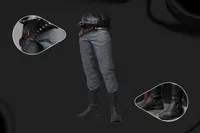 Queen Studios INART - The Walking Dead Season 8 - Negan Smith 1/6 Collectible Figure - The Walking Dead - photo 26