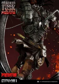 Prime 1 Studio Premium Masterline Predator (Comics) Cracked Tusk Predator - Live Action Movies/TV - photo 29