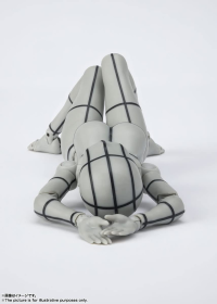 Body Chan -Kentaro Yabuki- Wire Frame (Gray Color Ver.) , Bandai Spirits S.H Figuarts 6