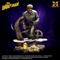 X-PLUS 1/8 Scale Lon Chaney Jr. as Wolf Man Plastic Model Kit - Universal Monsters - photo 3