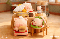 LuLu the Piggy Lu's Table - 5 Stars Roujiamo Lu Plush 6