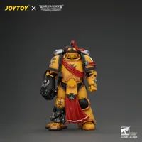 JOYTOY Imperial Fists Herald Consul with Standard and Bolt Pistol - Warhammer 40K - photo 4
