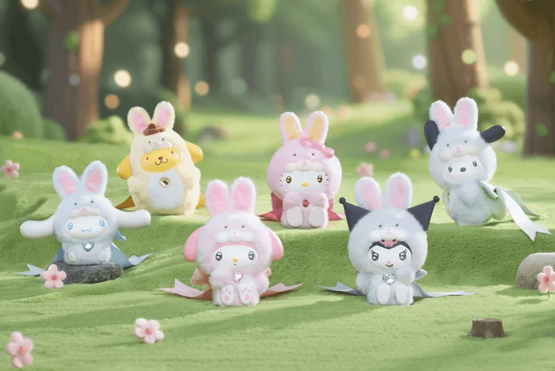 TOPTOY Sanrio Characters Diamond Bunny Baby Series Figures Blind Box - Sanrio
