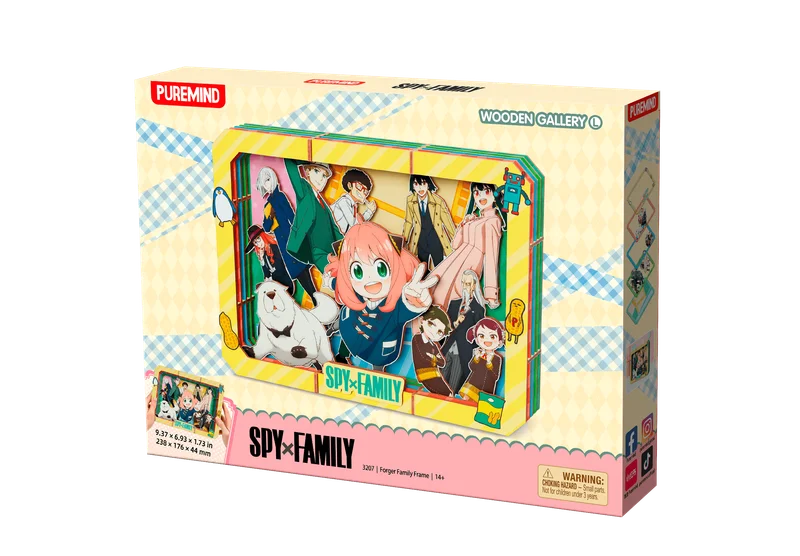 PUREMIND SPY×FAMILY - Forger Family Frame - L - SPY x FAMILY