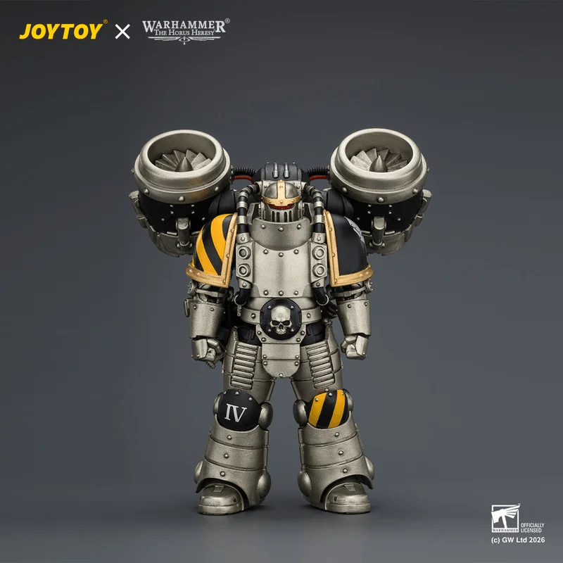 JOYTOY Iron Warriors MkII Assault Legionary2 with Bolt pistol & Heavy chain axe - Warhammer 40K