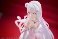 Design COCO Emilia Wedding dress Ver. 1/7 Complete Figure - Re:ZERO -Starting Life in Another World- - photo 8