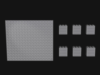 BRICKROID Building A + Base Set 3