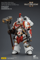 Game Edition White Scars Assault Intercessor Champion with Thunder Hammer and Bolt Pistol 15