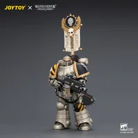 JOYTOY Iron Warriors MkII Legionary1 with Vexilla, Bolter and Bolt Pistol - Warhammer 40K - photo 4