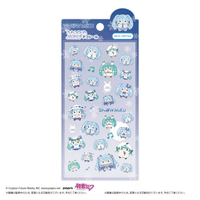 Snow Miku Fuwa Kororin Puffy Clear Deco Stickers 1