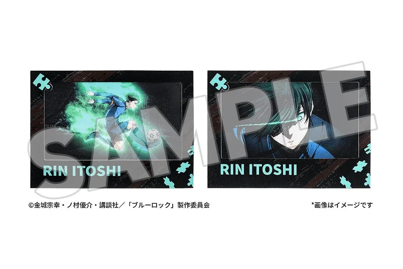 GoodSmile Moment BLUE LOCK Lenticular Card Itoshi Rin - BLUE LOCK