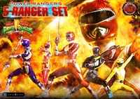 Prime 1 Studio Premium Masterline Mighty Morphin Power Rangers Power Rangers 5-Ranger Set DX Bonus Version - Power Rangers - photo 6