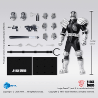 1/12 Scale 6 Inch JUDGE DREDD Judge Dredd Black&White Ver. Action Figure 5