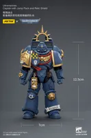 JOYTOY Ultramarines Captain with Jump Pack and Relic Shield - Warhammer 40K - photo 14