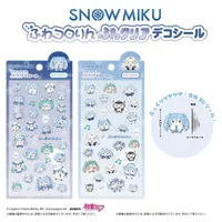 MAX LIMITED Snow Miku Fuwa Kororin Puffy Clear Deco Stickers - Hatsune Miku - photo 2