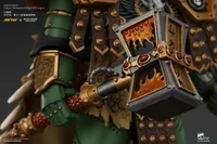 JOYTOY Salamanders Vulkan, Primarch of the XVlllth Legion with Dawnbringer, The Furnace's Heart and Dragon's Breath Gauntlet - Warhammer 40K - photo 8