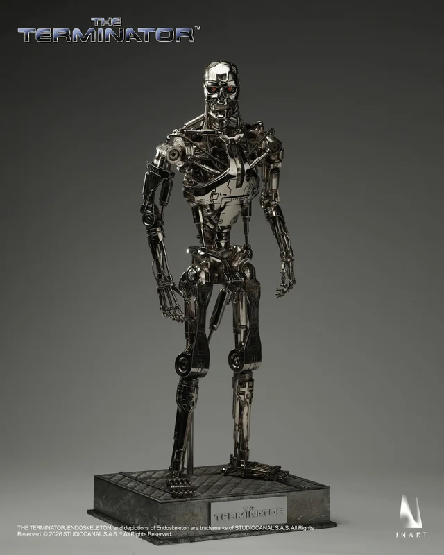 Queen Studios INART – The Terminator - T-800 Endoskeleton 1/6 Collectible Figure - The Terminator