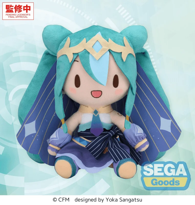 SEGA fuwa petit "Hatsune Miku Series" M Plush "Hatsune Miku" -Cosmic- - Hatsune Miku
