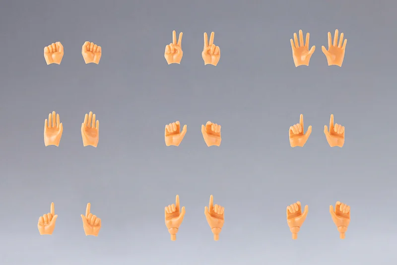 KOTOBUKIYA MEGAMI DEVICE M.S.G 09 HAND SET SKIN COLOR E - Megami Device