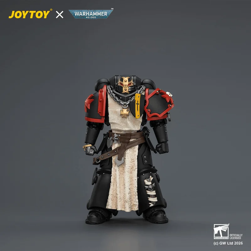 Black Templars Crusader Ancient with Power Sword and Bolt Pistol
